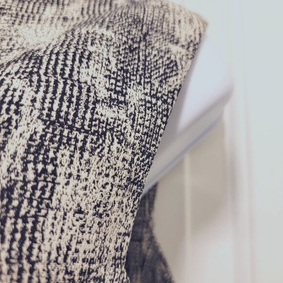 NWT M.M. LaFleur New York Black & White Dress - Picture 9 of 16